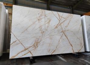 سنگ اسلب سفید طلایی | خرید با قیمت ارزان