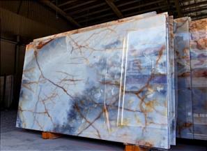 خرید سنگ اسلب مرمر آبی با قیمت استثنایی